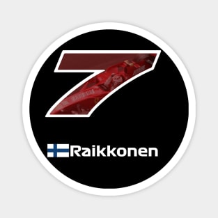 Kimi Raikkonen 7 Magnet